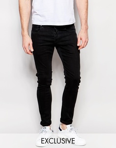 Черные суперзауженные джинсы G-Star BeRAW эксклюзивно для Asos Jeans 3301-A - Hyto black (черный)