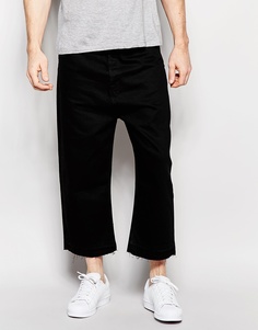Черные широкие джинсы ASOS - Черный