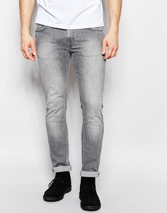 Темные джинсы слим Nudie Jeans Thin Finn - Цвет темного булыжника
