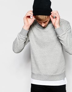 Свитшот Jack &amp; Jones - Светло-серый меланж