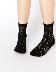 Ажурные носки ASOS - Черный