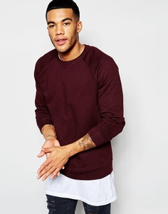 Бордовый свитшот ASOS - Burgundy