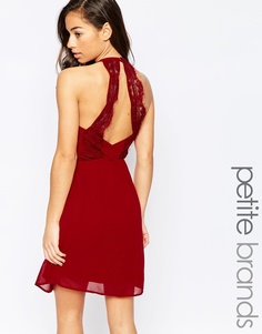 Платье с отделкой на спине Vero Moda Petite - Красный