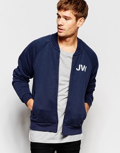 Темно-синяя трикотажная куртка-пилот Jack Wills - Темно-синий