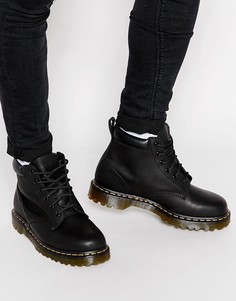 Ботинки с 6 парами люверсов Dr Martens 939 - Черный