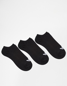 3 пары подследников adidas Originals - Черный