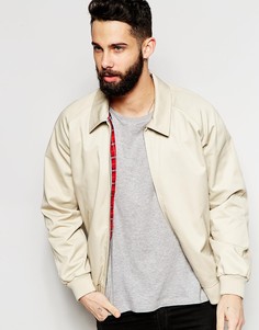 Хлопковая куртка Харрингтон ASOS - Stone