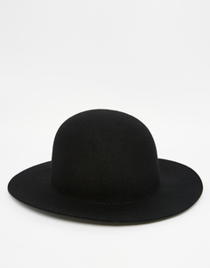 Черная шляпа пасечника с мягкими полями ASOS - Черный