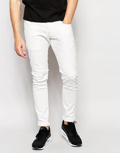Белые суперстретчевые джинсы слим G‑Star BeRAW эксклюзивно для Asos Jeans 3301‑A - Белый Inza