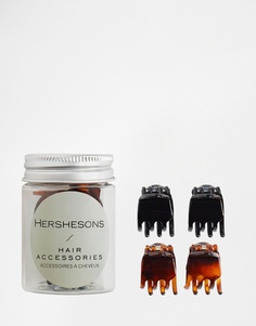 Заколки для волос Hershesons - Черно-коричневый