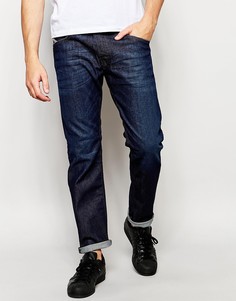 Суженные книзу джинсы слим Diesel Jeans Belther 844C - Темно-выбеленный