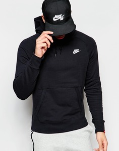 Худи с карманами Nike AW77 545201-011 - Черный