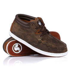 Высокие мокасины DVS Hunt Brown Nubuck