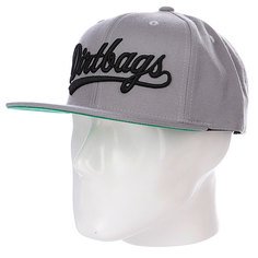 Бейсболка Huf Script Dirtbag Starter Gray