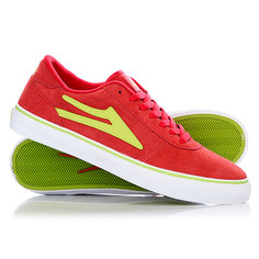 Кеды кроссовки низкие Lakai Manchester Red Lime