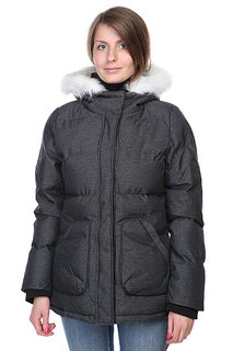 Куртка зимняя женская Rip Curl Oulu Jacket Black Marled