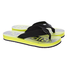 Шлепанцы Rip Curl Bob Cush Black/Lime