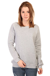 Толстовка классическая женская Emblem Springly Jacket Heather Grey