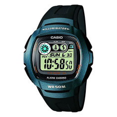 Электронные часы Casio Collection W-210-1b Blue/Black