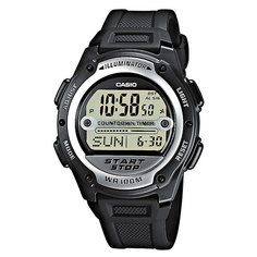 Электронные часы Casio Collection W-756-1a Black
