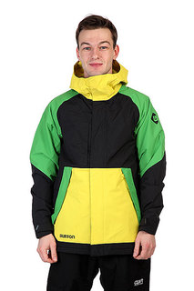 Куртка Burton Mb Hilltop Jk True Black Colorblock