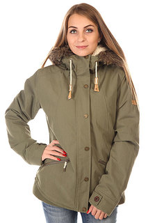 Куртка парка женская Roxy Steffi Jk Dusty Olive