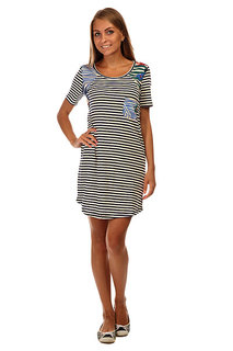 Платье женское Roxy Nautical J Ktdr Teeny Stripe Eclipse