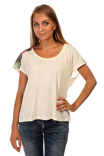 Футболка женская Roxy Fashdolpalm J Tees Sand Piper