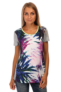 Футболка женская Roxy Cutback Tee J Kttp Sea Salt Jungle Time