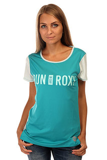 Футболка женская Roxy Cutback Tee J Kttp Dark Jade