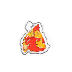 Значок Pyromaniac Rooster Orange/Red