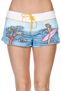 Шорты пляжные женские Rip Curl Surf Story Boardie White