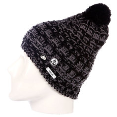 Шапка с помпоном женская Rip Curl Rena Beanie Black