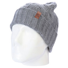 Шапка вязаная Rip Curl Fishos Beanie Grey Marle