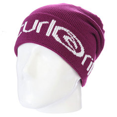 Шапка с помпоном Rip Curl Heritage Women Beanie Magenta Purple