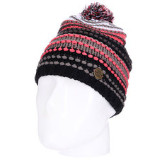 Шапка с помпоном женская Rip Curl Seiland Beanie Sunkist Coral