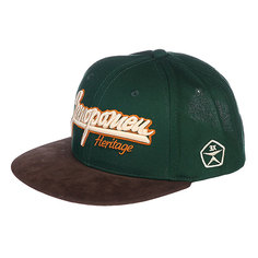Бейсболка Запорожец Классическая Снэп Dark Green