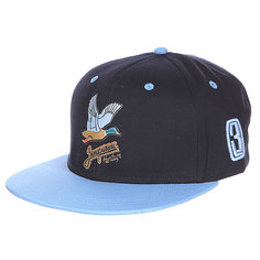 Бейсболка Запорожец Дичь Logo Navy/Light Blue