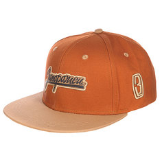 Бейсболка Запорожец Zap Logo Brown/Beige