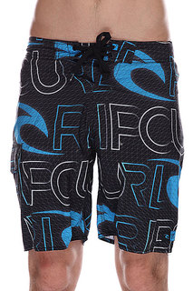 Шорты пляжные Rip Curl Realm Boardshort Black/Blue