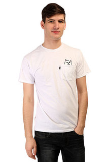 Футболка Ripndip Lord Nermal Pocket Tee White
