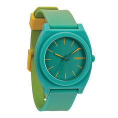 Часы Nixon Time Teller P Yellow/Teal Fade