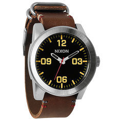 Часы Nixon Corporal Black/Brown