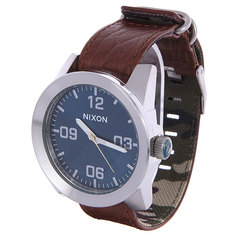 Часы Nixon Corporal Brown/Blue Sunray