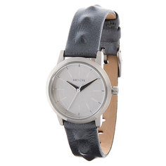 Часы женские Nixon Kenzi Leather All Silver/Studded