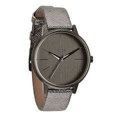 Часы женские Nixon Kensington Leather Gunmetal Shimmer