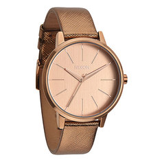 Часы женские Nixon Kensington Leather Rose Gold Shimmer