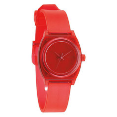 Часы женские Nixon Small Time Teller P Translucent Coral