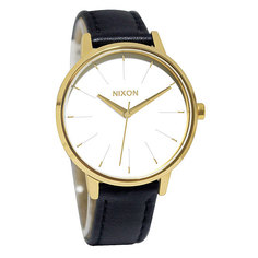 Часы женские Nixon Kensington Leather Gold/White/Black