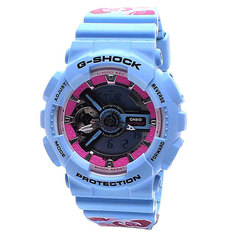 Часы женские Casio G-Shock Gma-s110f-2a Blue/Rose